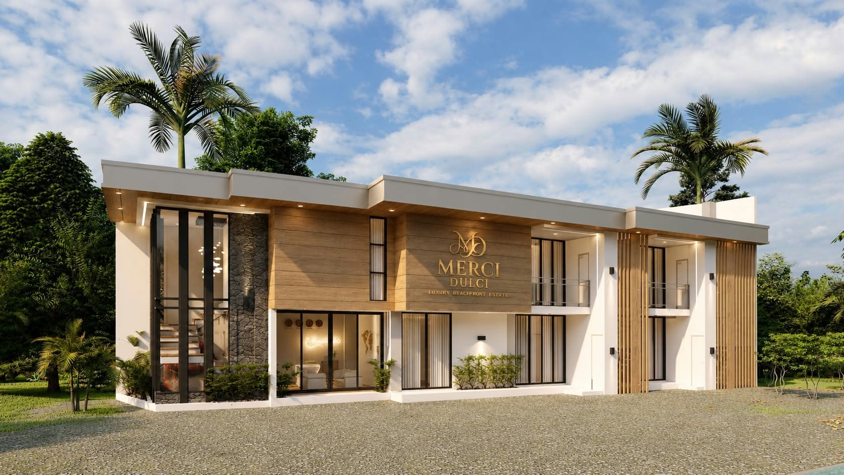Exterior rendering of Merci Dulci